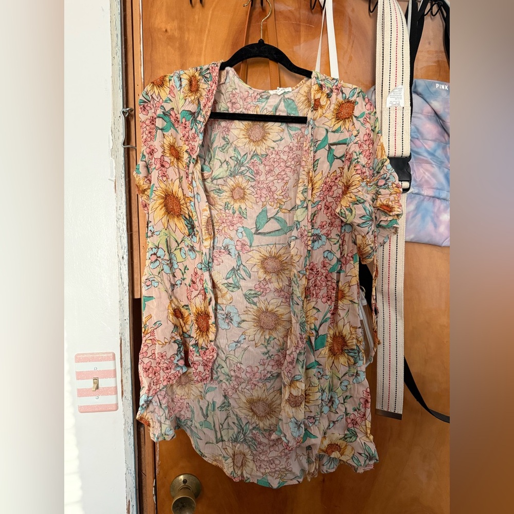 Maurice’s Floral Kimono Cardigan
